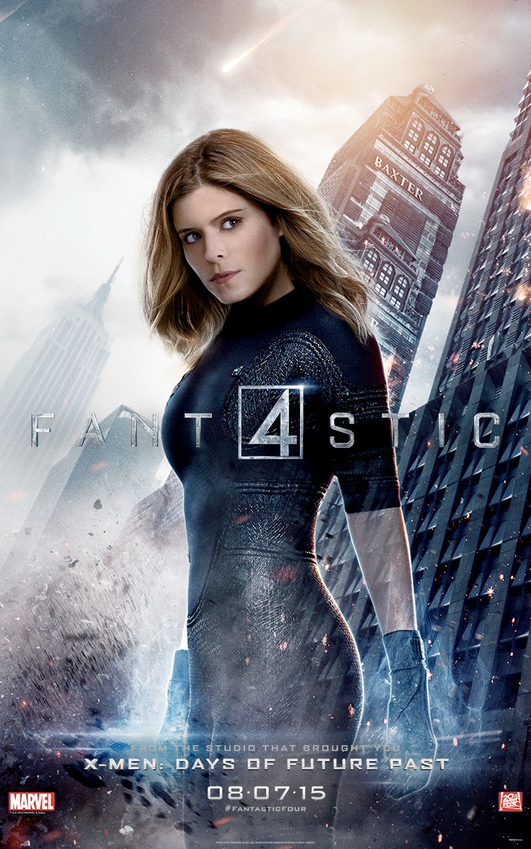 Kate Mara is The Invisible Woman on 'Fantastic Four' Poster