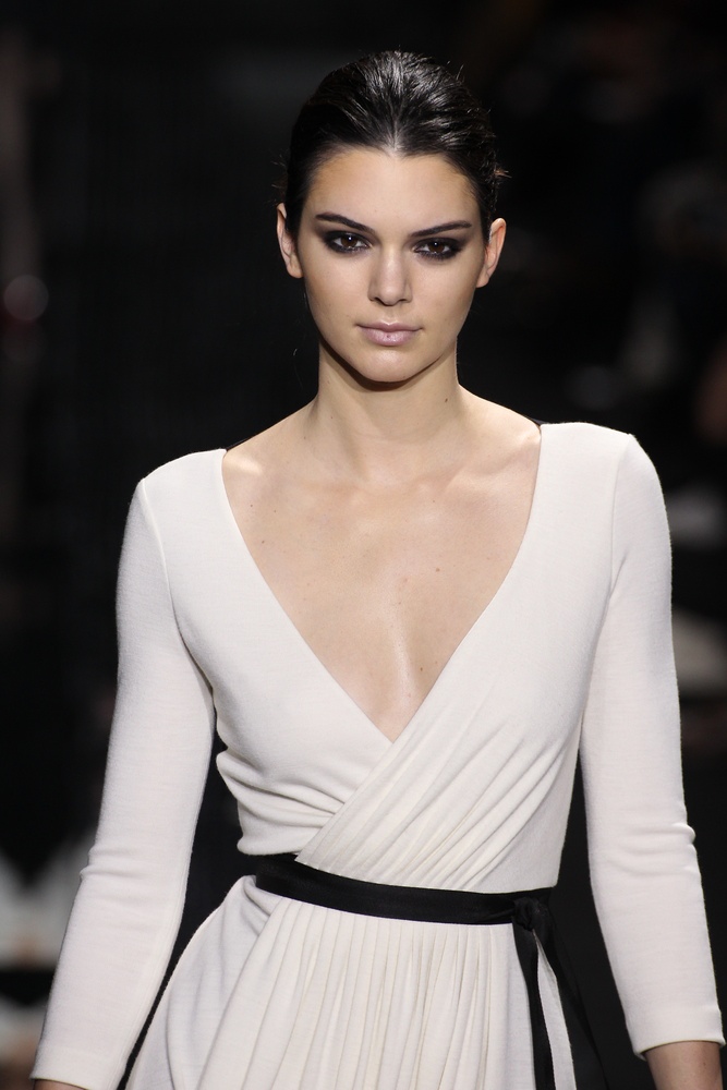 Kendall Jenner on the runway during New York Fashion Week. Photo: Fashionstock.com / Shutterstock.com