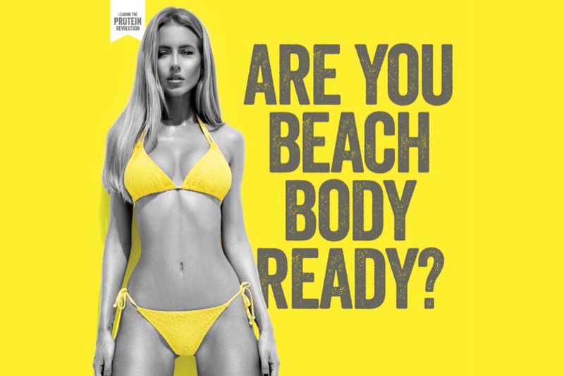 Protein World stirred controversy with this advertisement. Opponents say the campaign pushes the ideal that women need to be slim to have a beach body.