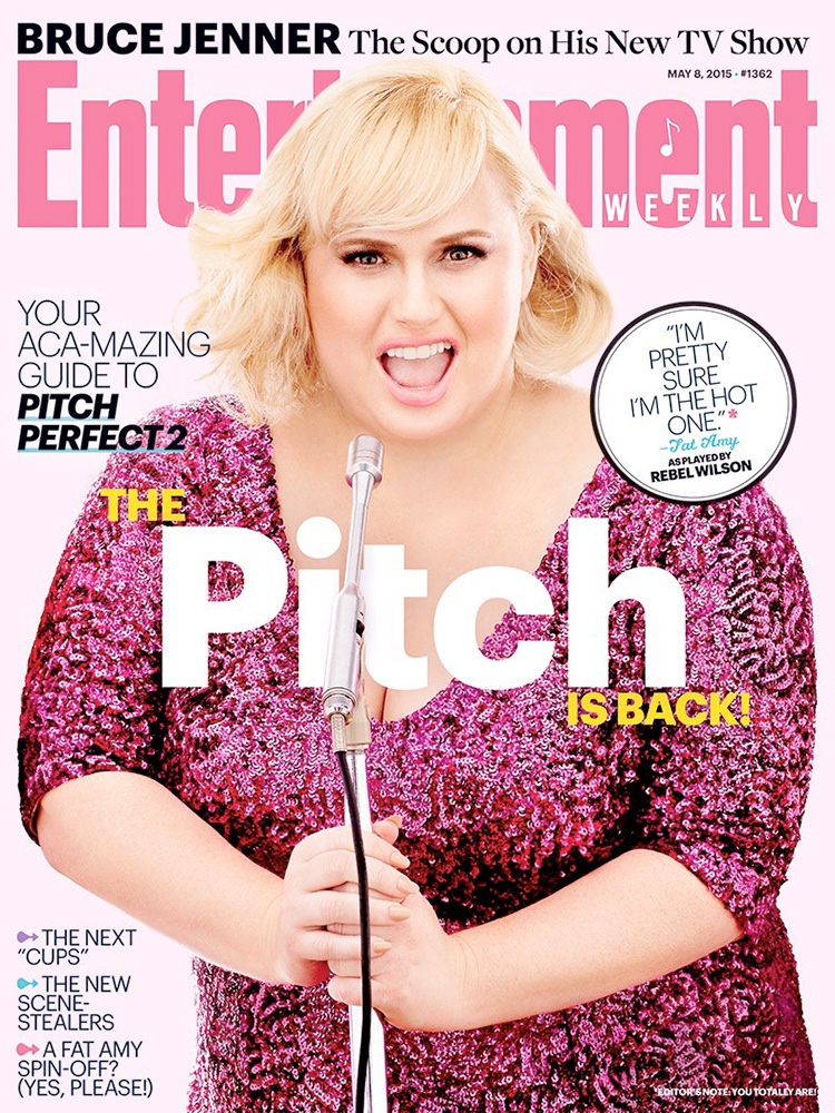 Rebel Wilson Shines on Entertainment Weekly Cover