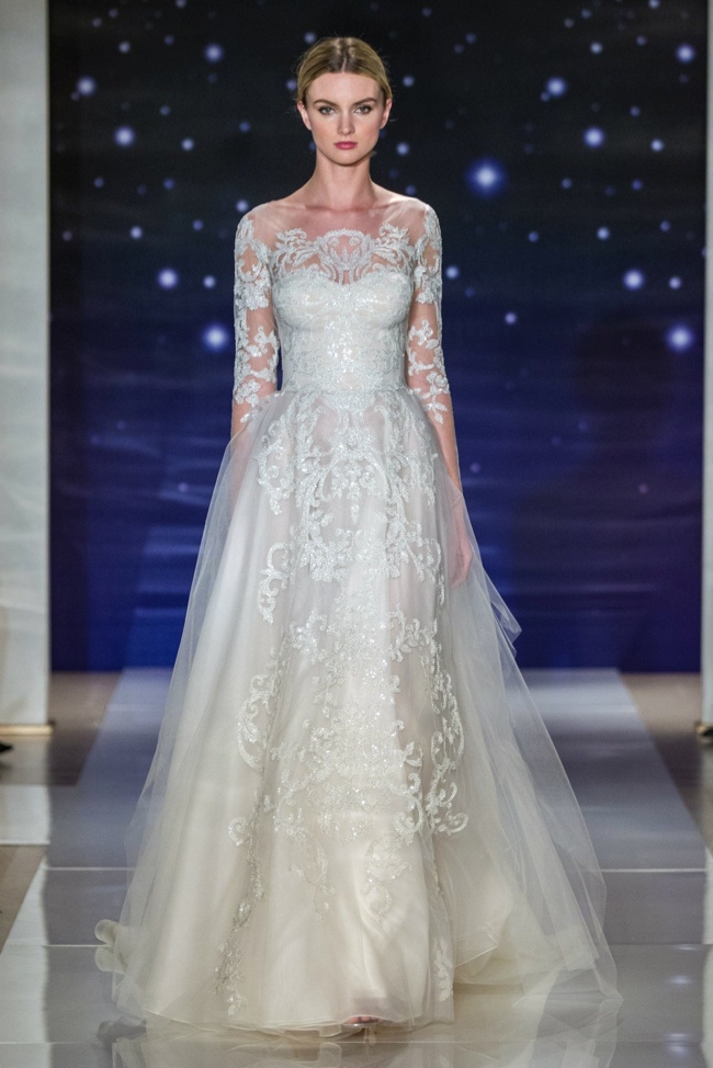 Reem Acra Does Enchanted Embroidery for Spring Bridal
