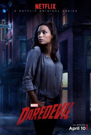 Rosario Dawson, Deborah Ann Woll Pose on ‘Daredevil’ Character Posters Rosario Dawson, Deborah Ann Woll Pose on ‘Daredevil’ Character Posters