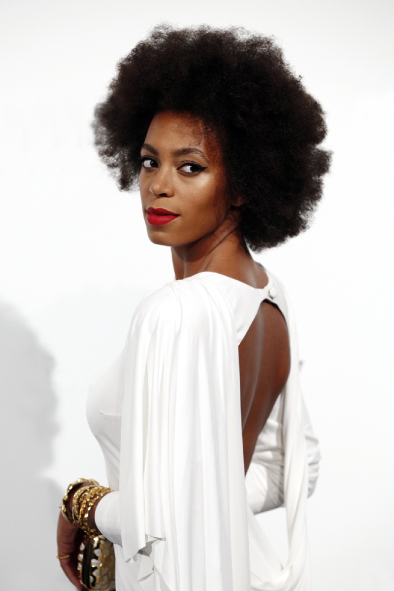 Solange Knowles Natural Hair