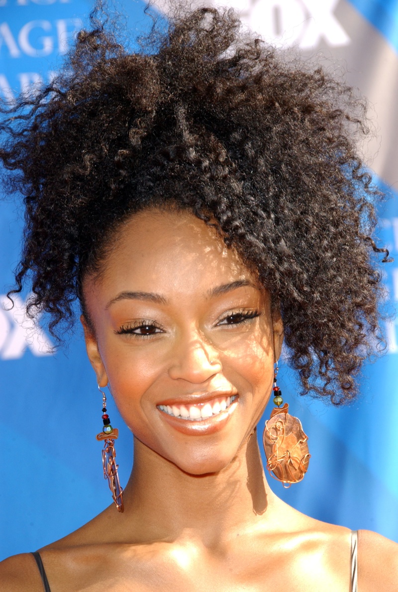 Yaya DaCosta Natural Hair