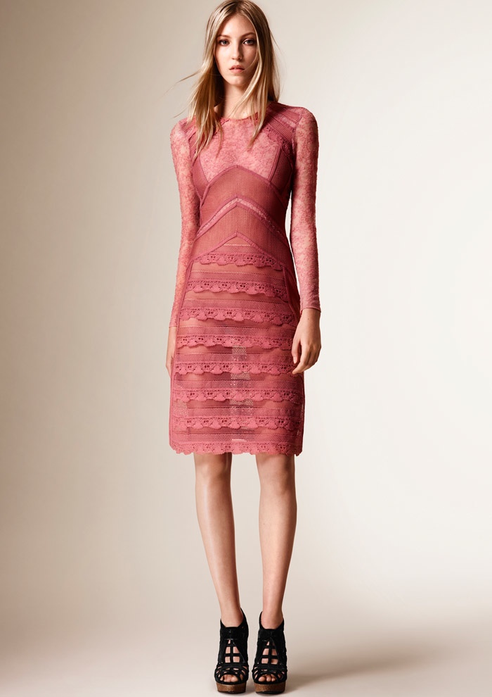 A look from Burberry Prorsum's resort 2016 collection