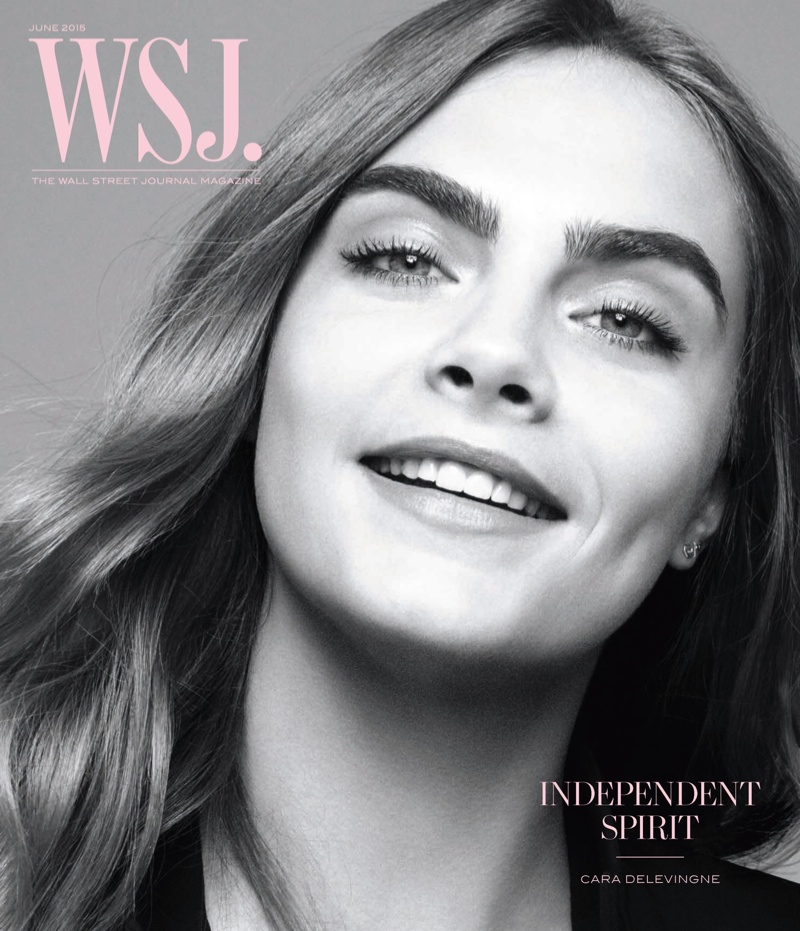 Cara Delevingne graces the June 2015 cover of WSJ Magazine