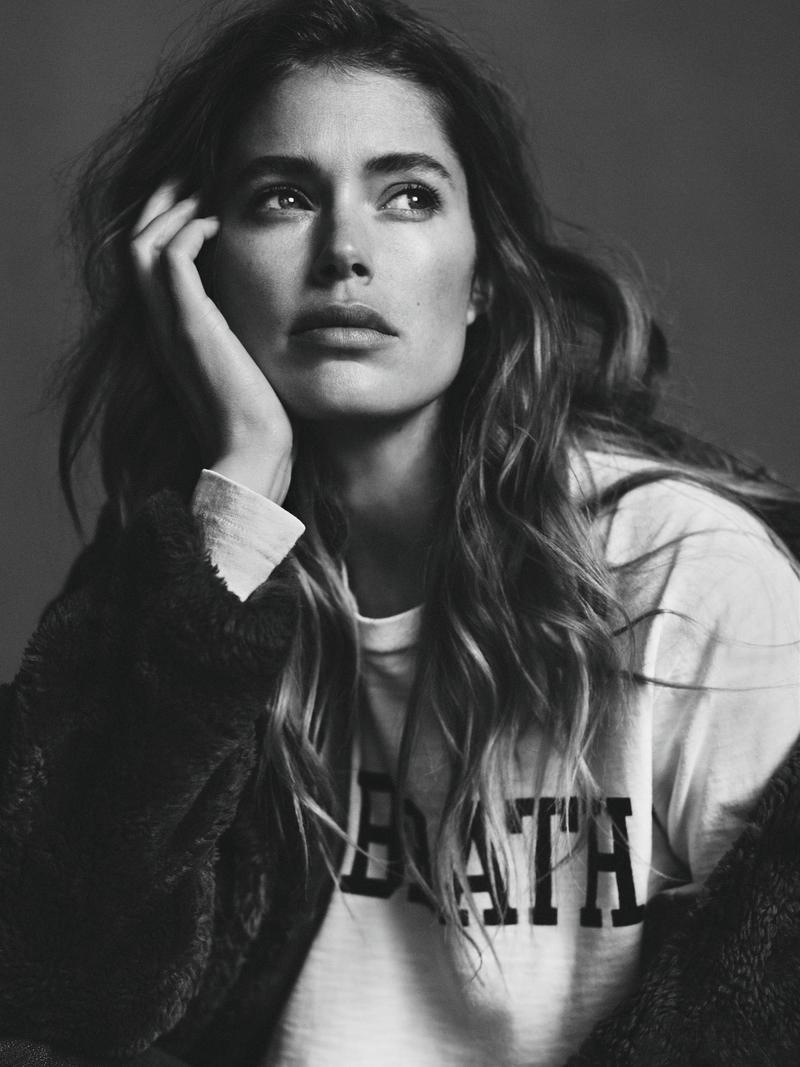 Doutzen Kroes Takes on Casual Looks for Twin Editorial