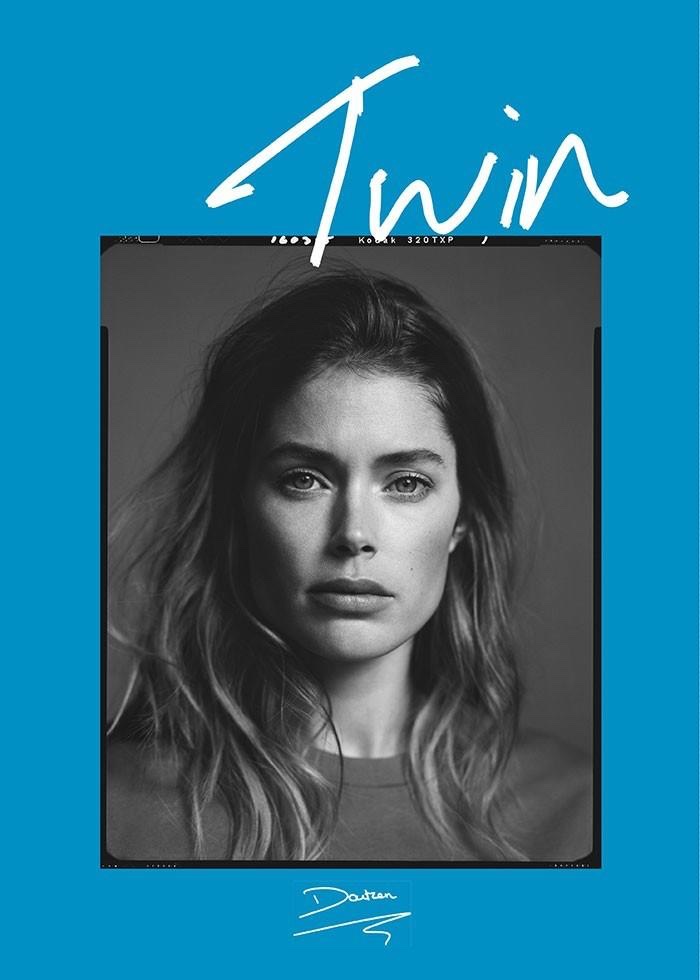 Doutzen Kroes graces the spring-summer 2015 cover of Twin