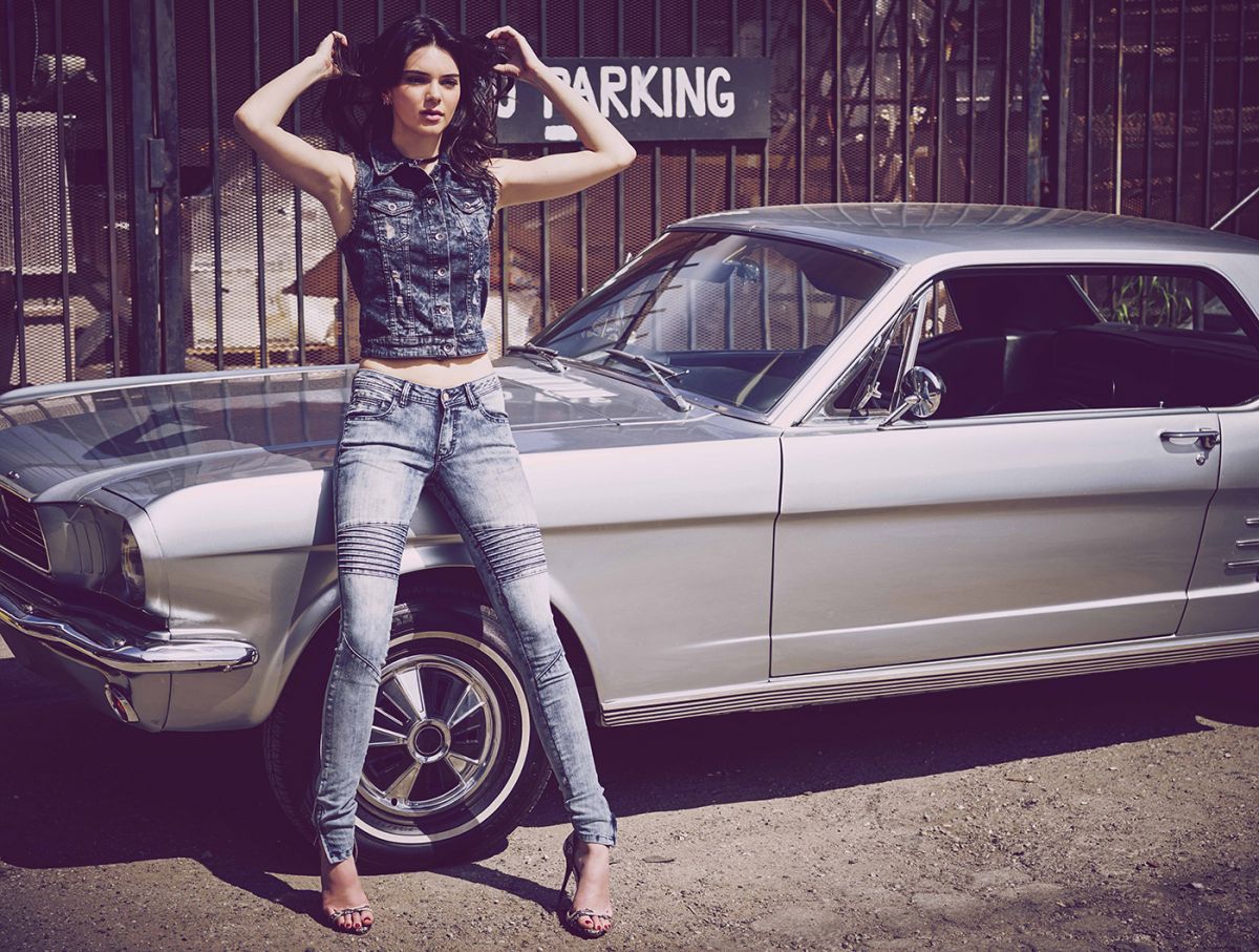 Kendall Jenner is Clad in Denim for New Penshoppe Ad Photos