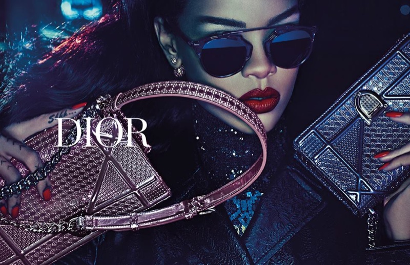 Dragon Rihanna Designs Futuristic Sunglasses For Dior