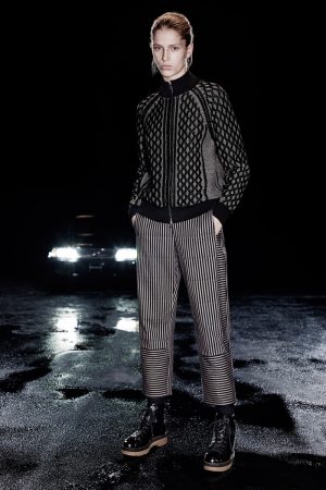 T by Alexander Wang Does Stripes & Puffy Jackets for Pre-Fall – Fashion ...