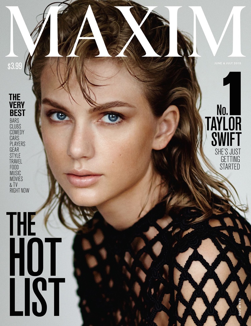 Taylor Swift lands Maxim's Hot 100 cover for June/July 2015