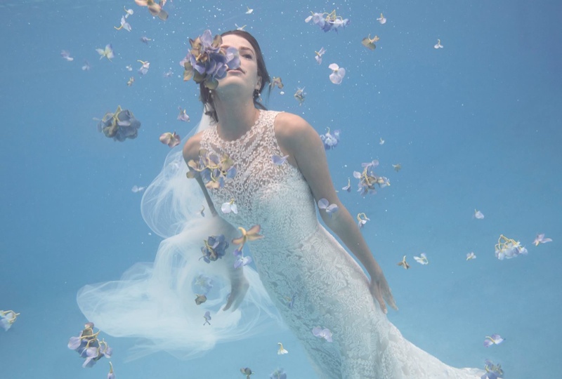 BHLDN Dives into Summer with Underwater Bridal Shoot