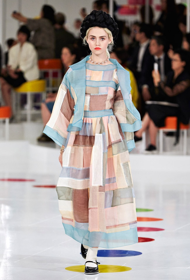 A look from Chanel's cruise 2016 runway show