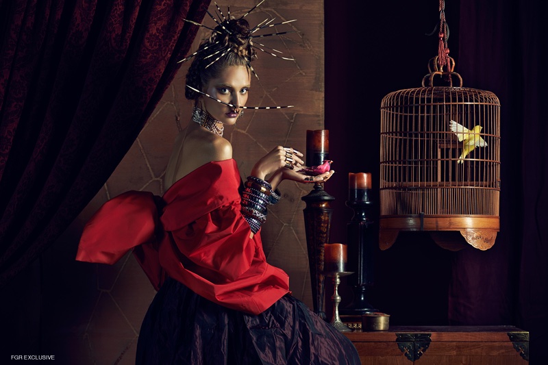 Exclusive: Patricija Zilinskaite is ‘The Goddess of Lust’ in Danny Cardozo Shoot