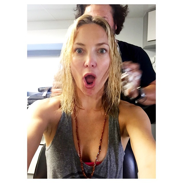 AFTER: Kate Hudson reveals her short haircut on Instagram