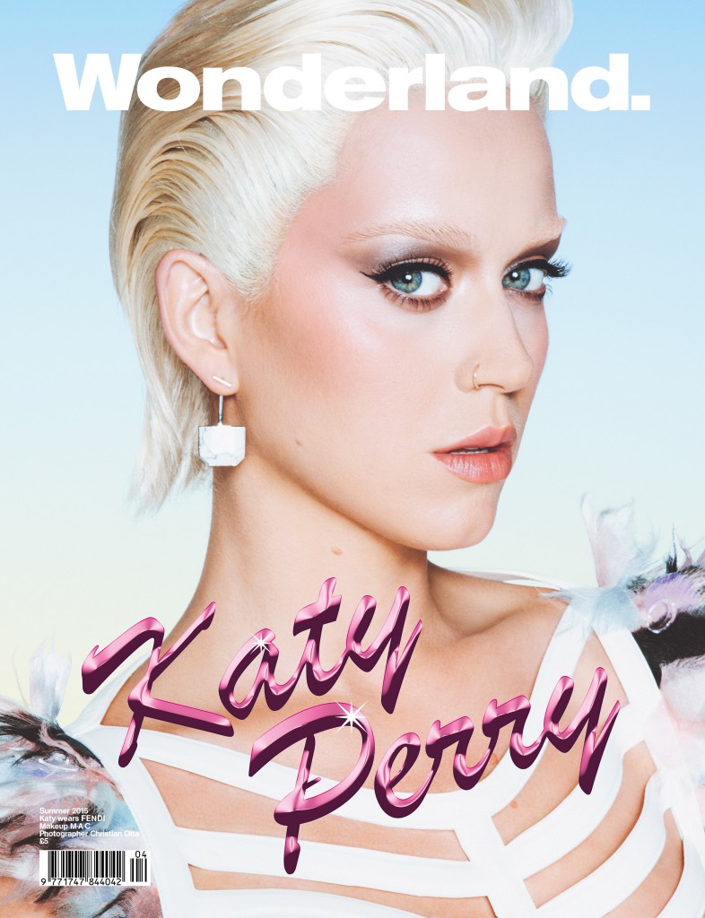 Katy Perry looks rocker chic on Wonderland Magazine cover
