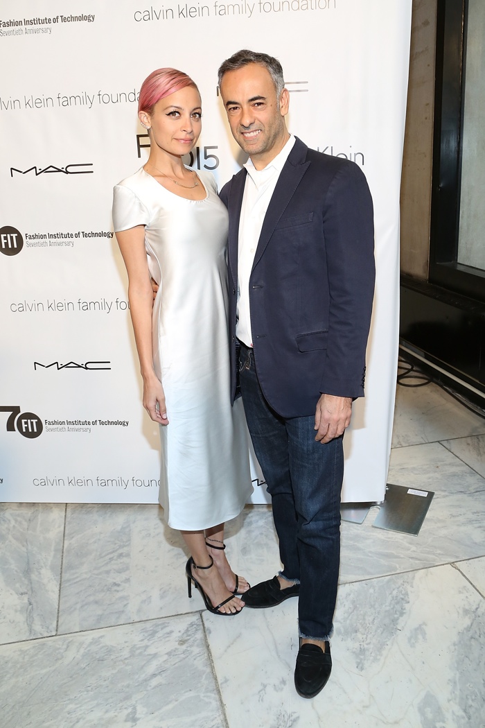 Nicole Richie wears Calvin Klein Collection dress at FIT 'Future of Fashion' event. Photo: Monica Schipper/FilmMagic