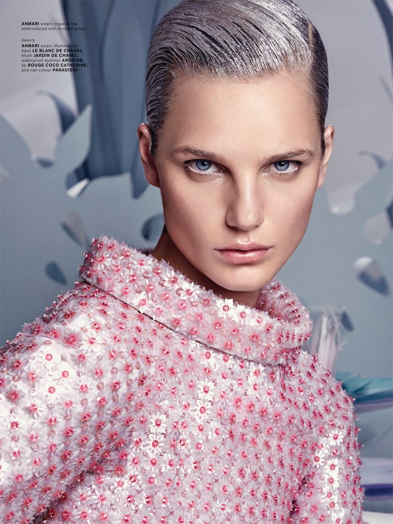 Anmari Botha is a Silver Haired Beauty for Archetype Magazine