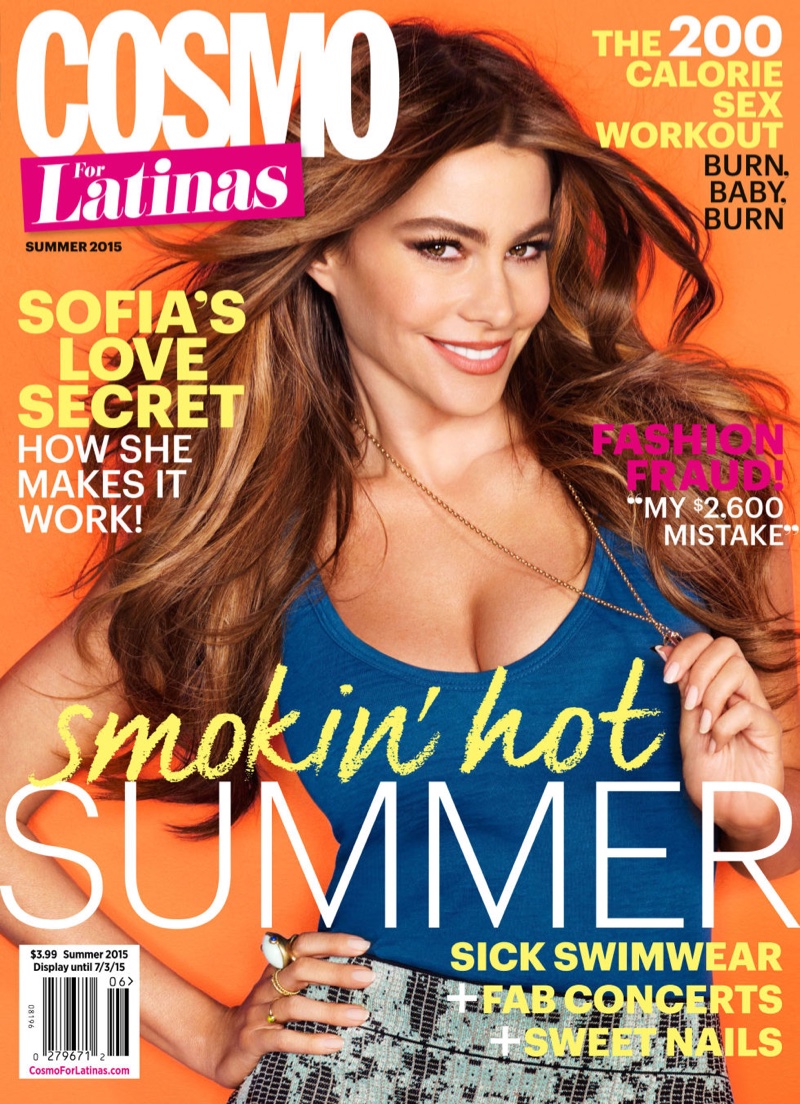 Sofia Vergara lands the summer 2015 cover of Cosmo for Latinas