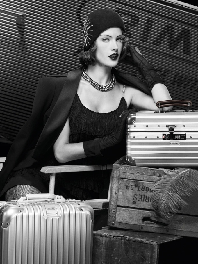 RIMOWA 1-Page Magazine PRINT AD Fall 2014 ALESSANDRA AMBROSIO