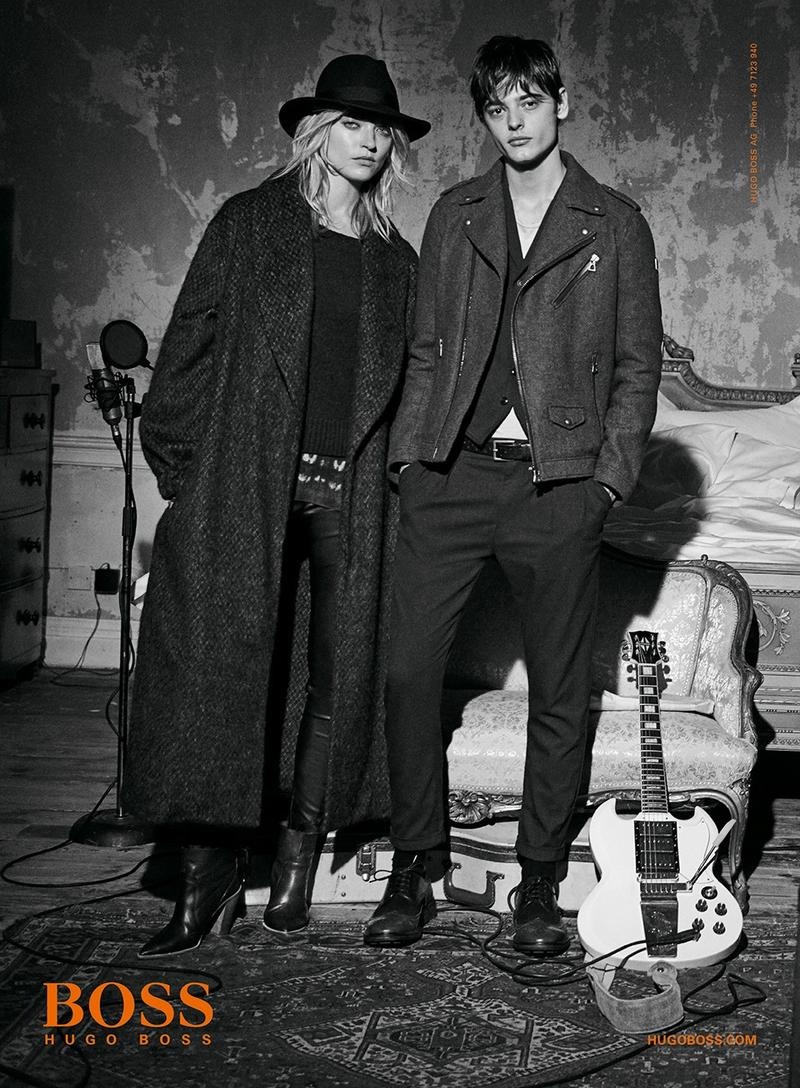 Martha Hunt is One of the Guys in BOSS Orange’s Fall 2015 Ads