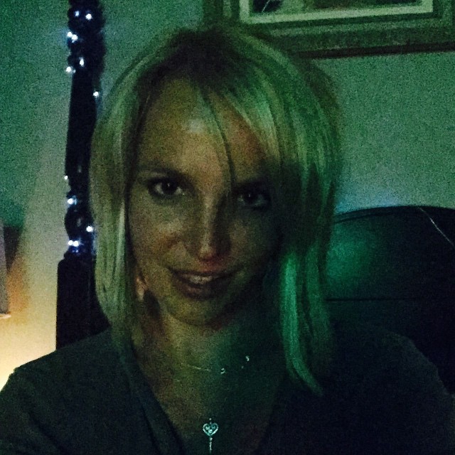 Britney Spears debuts a short lob haircut on Instagram