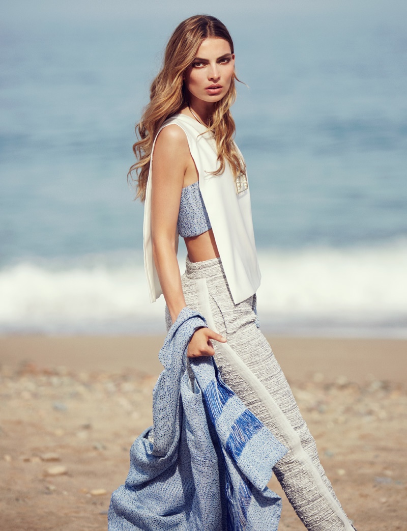 Carola Remer Models Seaside Style for Vogue Mexico by Jason Kim