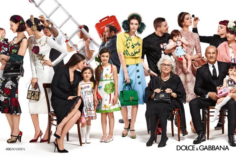 Dolce & Gabbana Celebrates Family for Fall 2015 Campaign