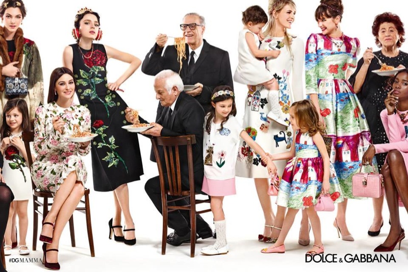 Dolce & Gabbana Celebrates Family for Fall 2015 Campaign
