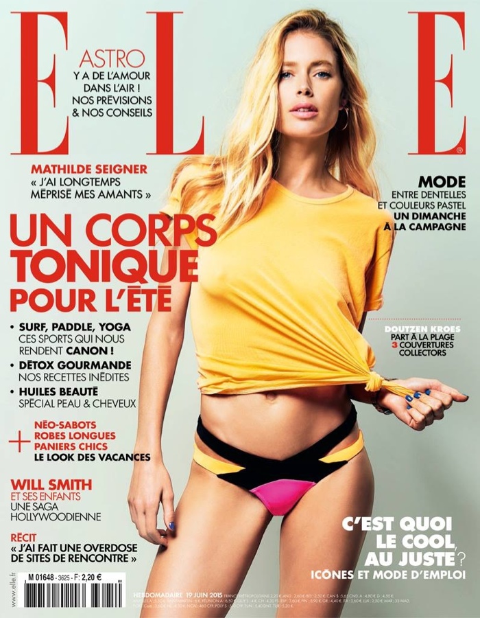 Doutzen Kroes on ELLE France June 19, 2015 Cover