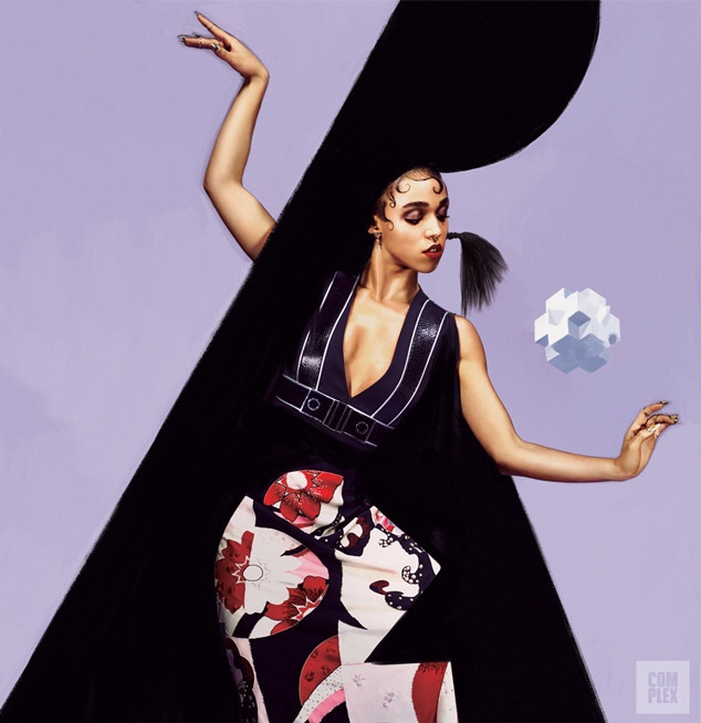 FKA Twigs says that media attention can be difficult 