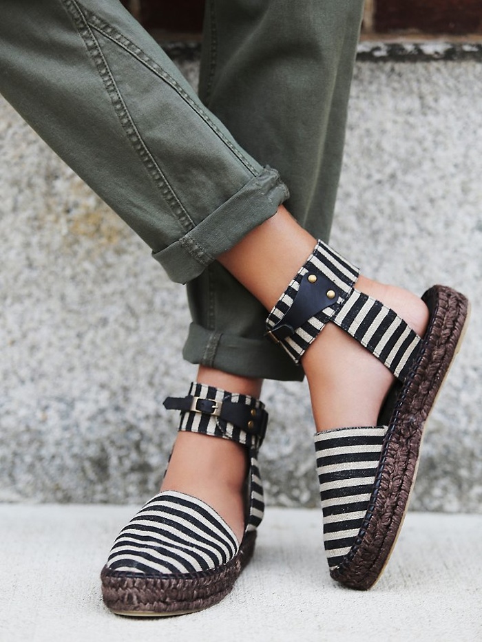 FP Collection Aurora Striped Espadrille available for $99.95