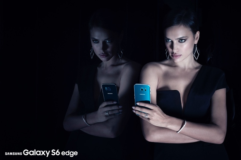 Irina Shayk stars in Samsung phone campaign photographed by Tom Munro