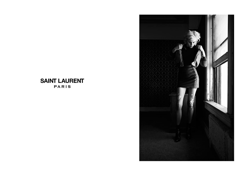 Model & Singer Julia Cumming Joins Saint Laurent's Fall 2015 Ads