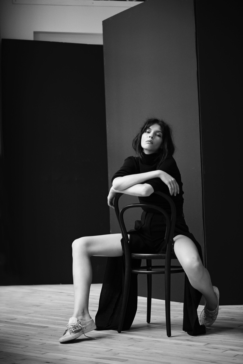 Kate Bogucharskaia Strips Down to Basics for Centrefold by Eric Guillemain Kate Bogucharskaia Strips Down to Basics for Centrefold by Eric Guillemain