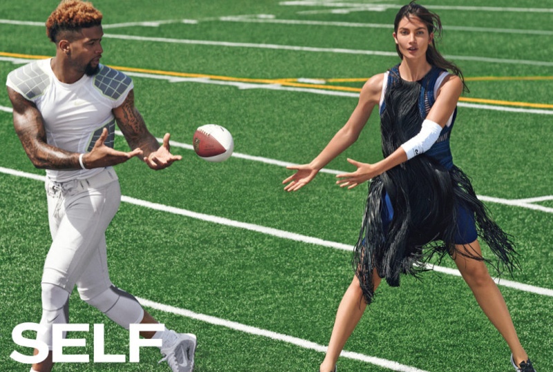 Lily Aldridge Gets Sporty Chic in Self – Reveals She Always Wanted to Be a Soccer Player