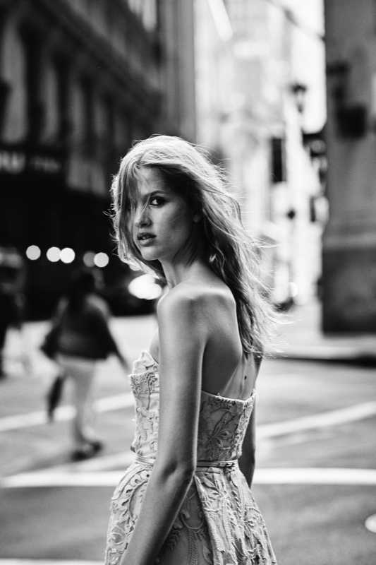 Laura Julie Models Dreamy Marchesa Notte Dresses for Shopbop | Fashion ...
