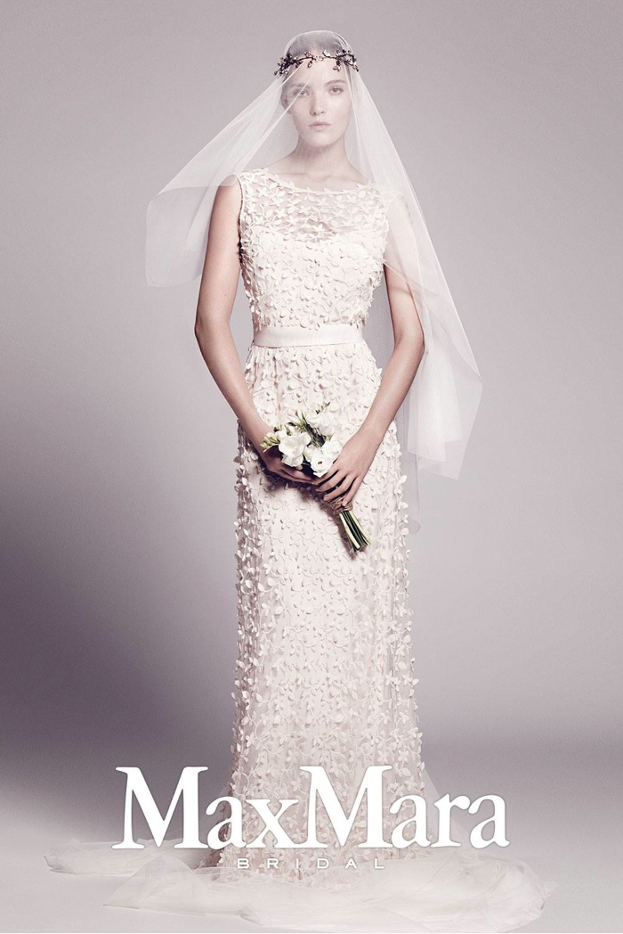 A look from the Max Mara fall-winter 2015 bridal collection