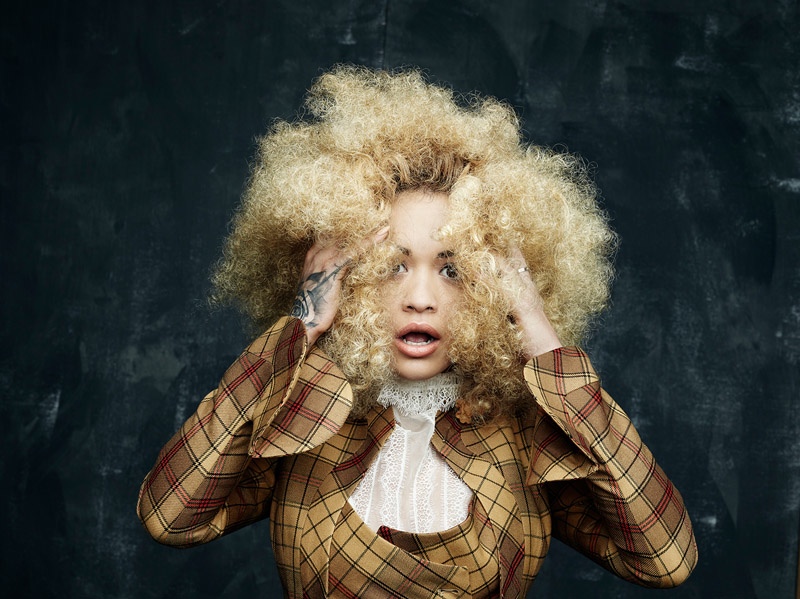 Rita Ora stars in a feature for Hunger Magazine. Photo: Rankin