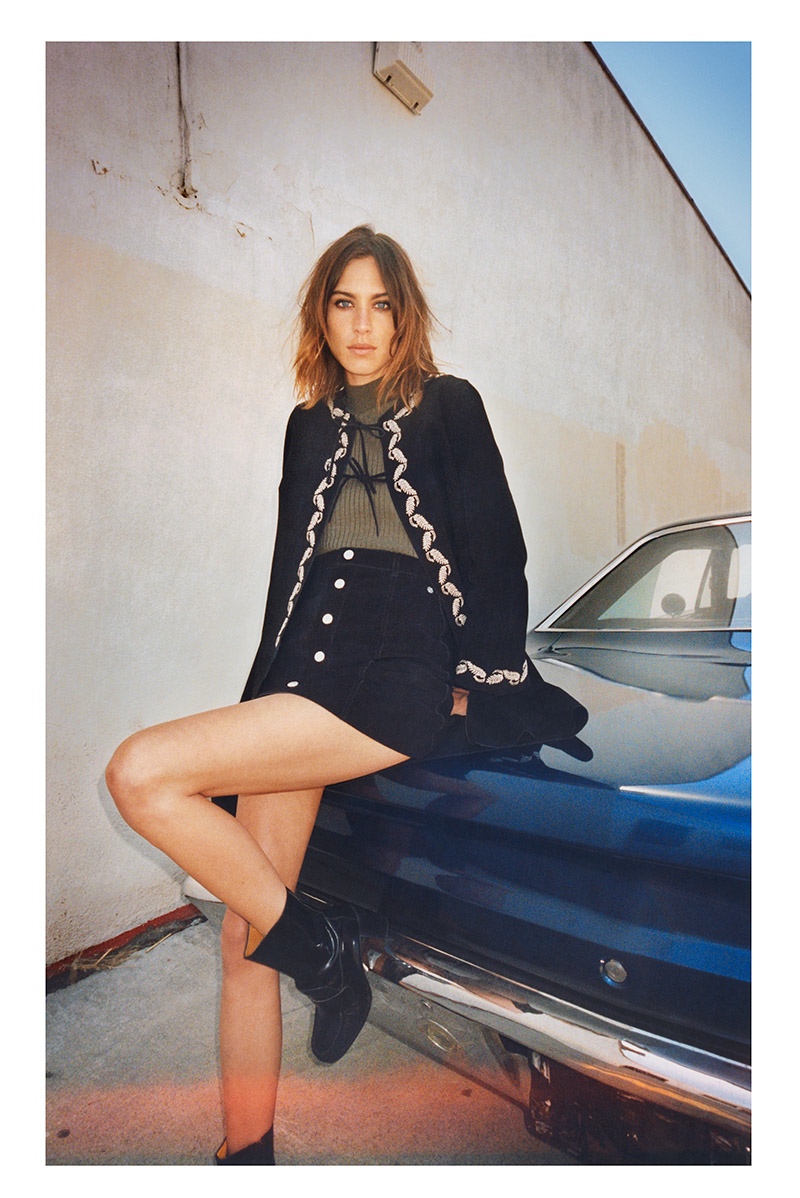 See Alexa Chung x AG Jeans' Girl Gang Inspired Fall 2015 Collection