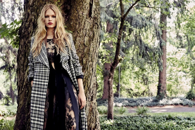 Anna Ewers Looks Ready for Fall in August Cover Story of Vogue China
