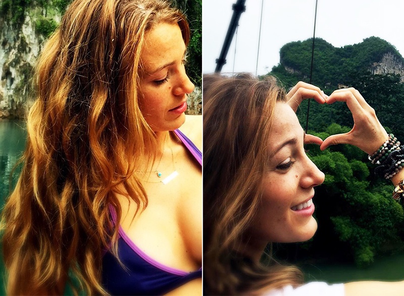 Blake Lively debuted a bronde hair color on Instagram in 2015. Photo: Instagram/blakelively