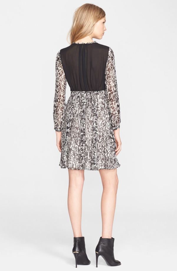 Burberry Brit Tabatha Print Silk Dress available for $529.90 at Nordstrom (was $795.00)