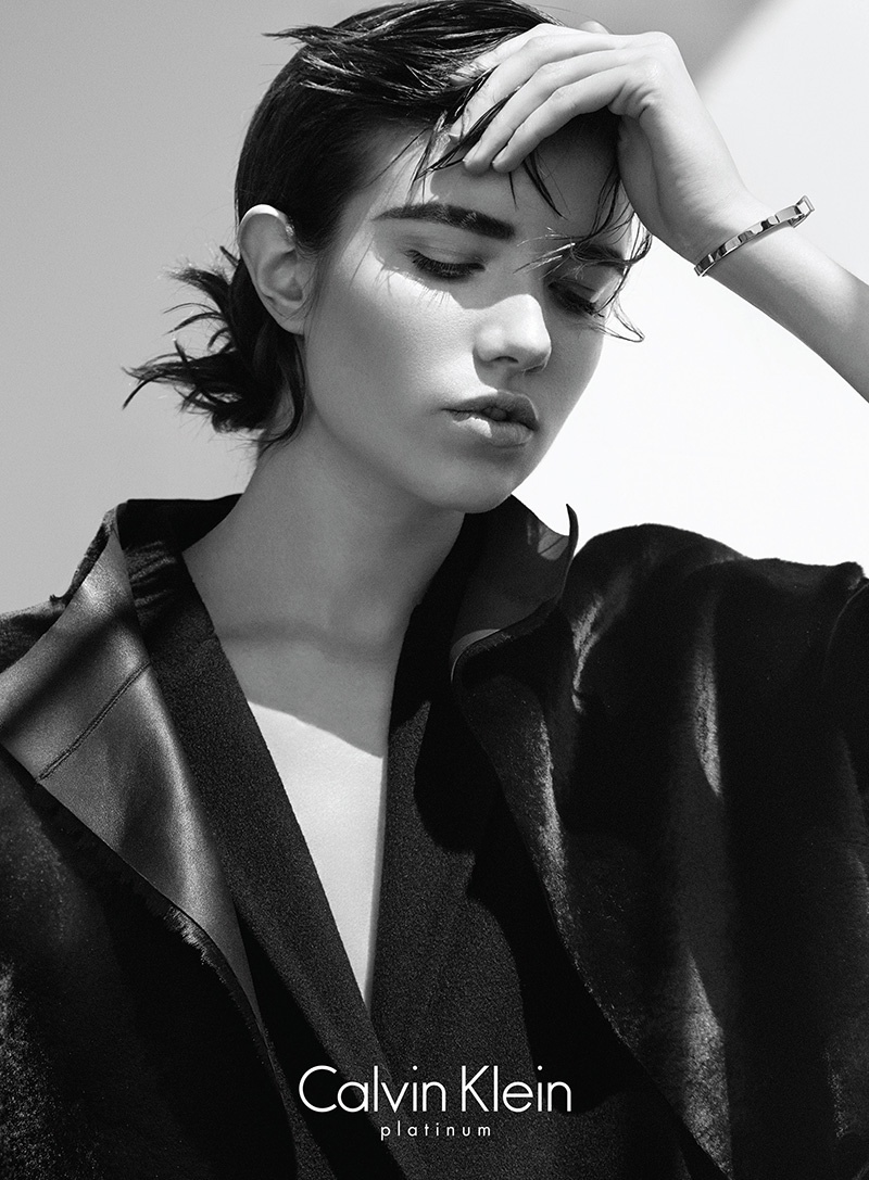 Grace Hartzel is the Face of Calvin Klein Platinum’s Fall 2015 Ads