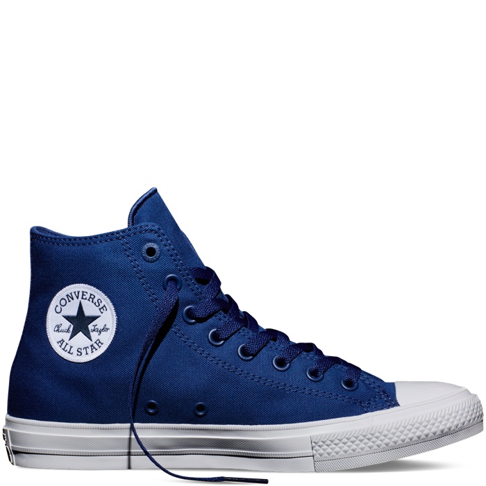 Converse Chuck II Hi Top in Blue available for $75.00