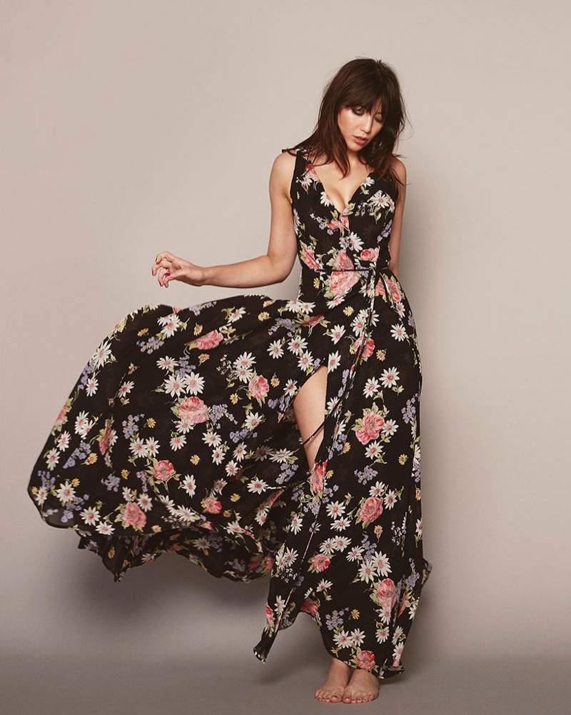 Daisy Lowe Models Reformation’s ‘I’m Up Here' Collection for Busty Women