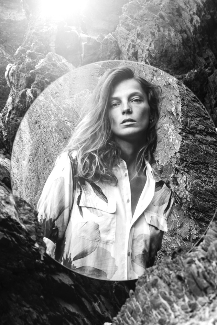 Daria Werbowy stars in Equipment's fall 2015 campaign