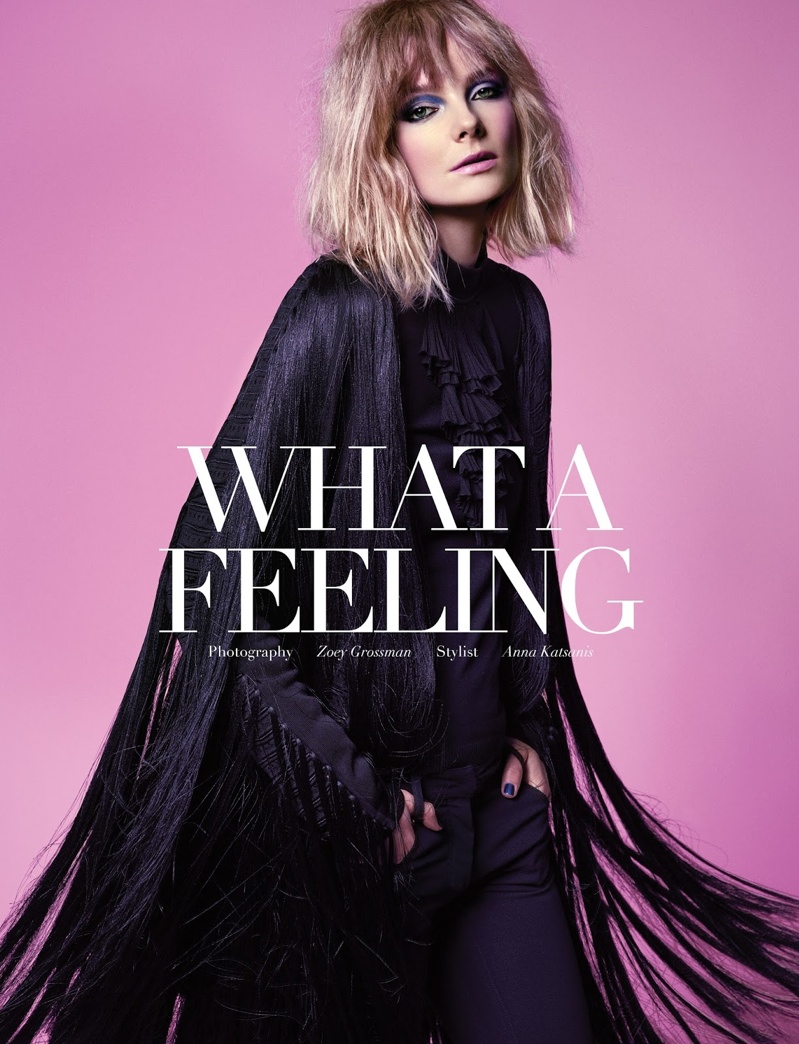 Eniko Mihalik Wears Fashion with Edge for Cover Story of MANIFESTO