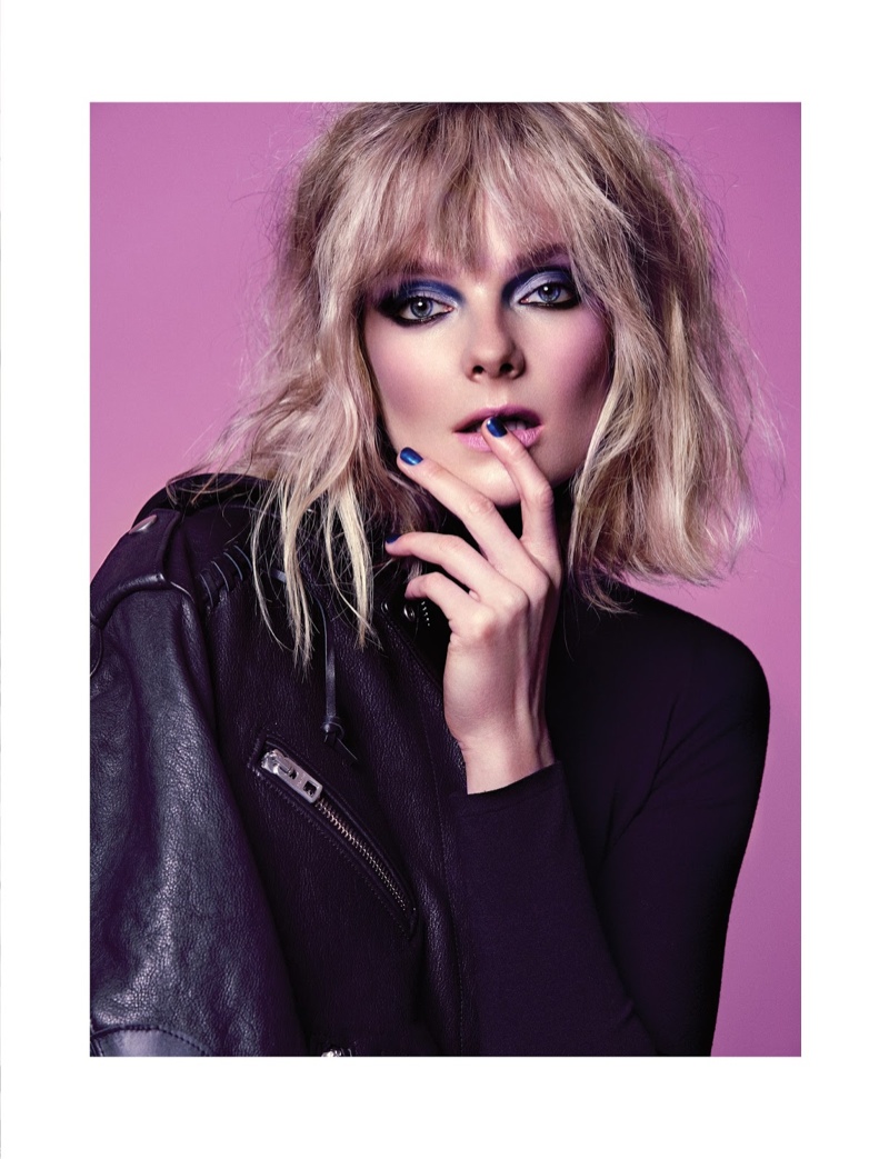Eniko Mihalik Wears Fashion with Edge for Cover Story of MANIFESTO